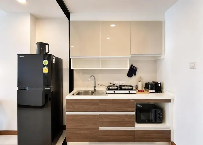 Walk To Bts L Large 49sqm L Near Iconsiam Bangkok