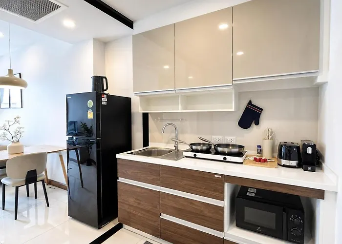 Walk To Bts L Large 49sqm L Near Iconsiam Lejlighed Bangkok