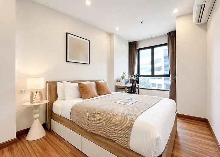 Walk To Bts L Large 49sqm L Near Iconsiam Lejlighed Bangkok