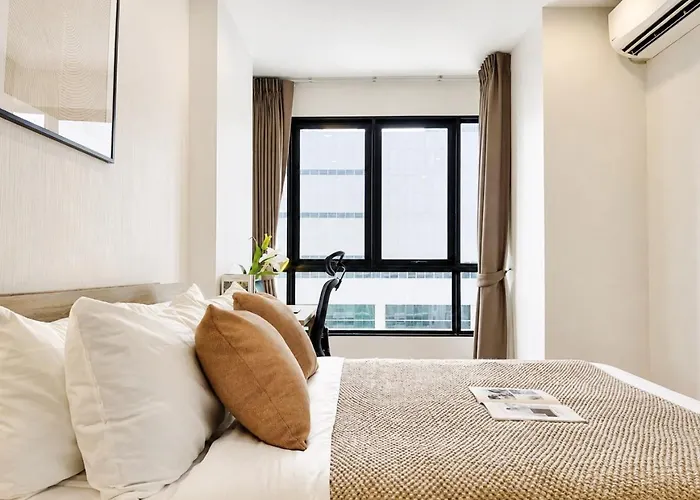 Walk To Bts L Large 49sqm L Near Iconsiam Bangkok