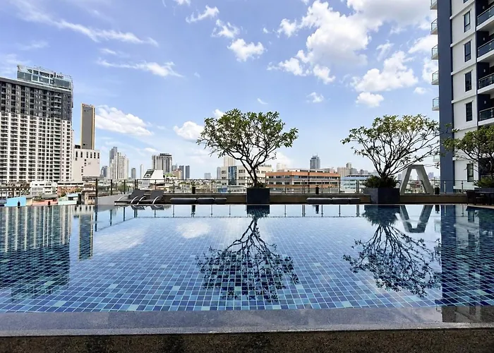 Walk To Bts L Large 49sqm L Near Iconsiam Lejlighed